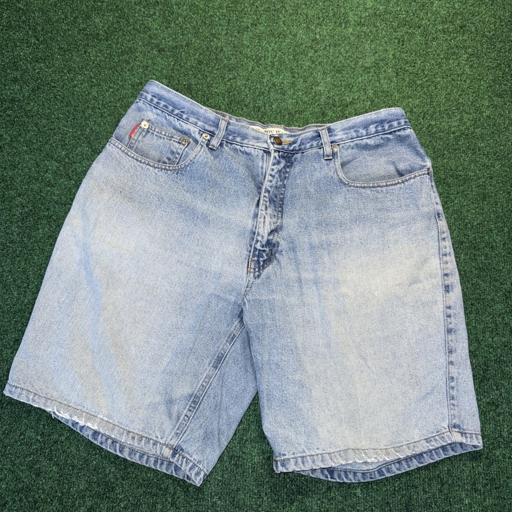 Men's Bugle Boy Jean Shorts Size 36w Light Wash Z15
